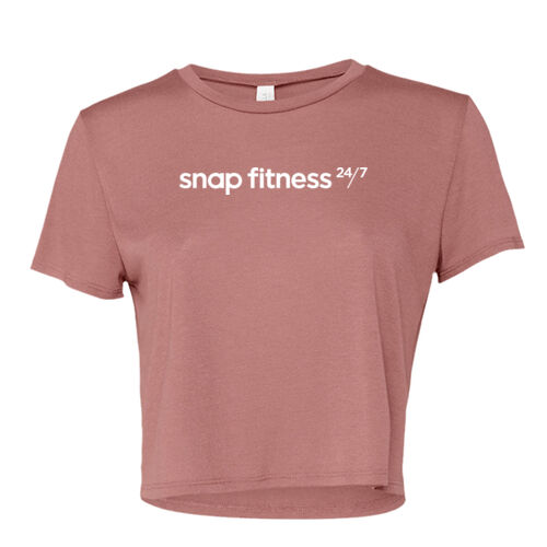 Women's Flowy Cropped Tee Thumbnail