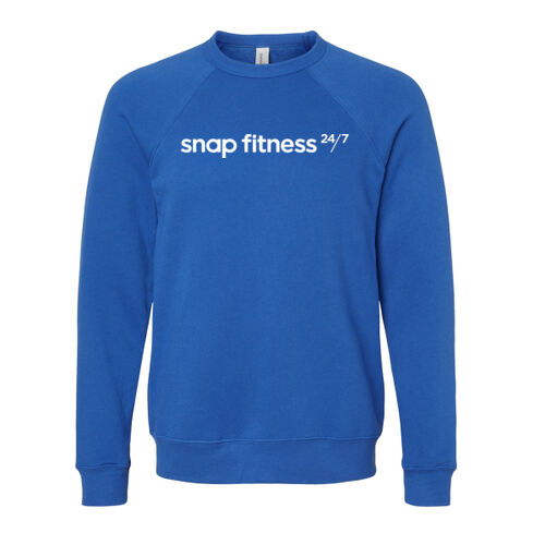 Snap Fitness - Unisex Sponge Fleece Raglan Sweatshirt Thumbnail